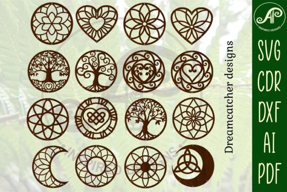 Download 16 Dreamcatcher Design SVG Cut Files - Cut files Collection