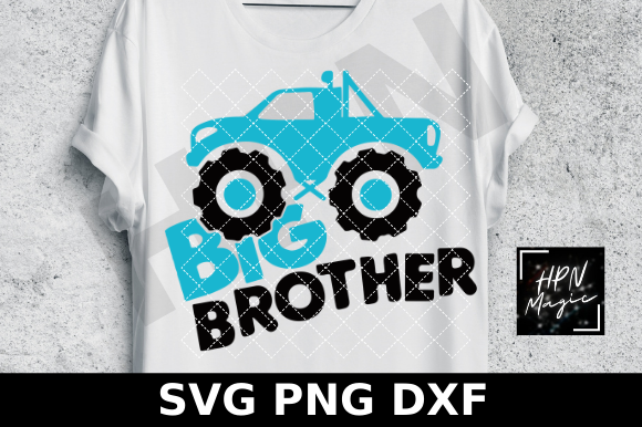 Download Big Brother Svg Monster Truck Cut Files - Cut files Collection