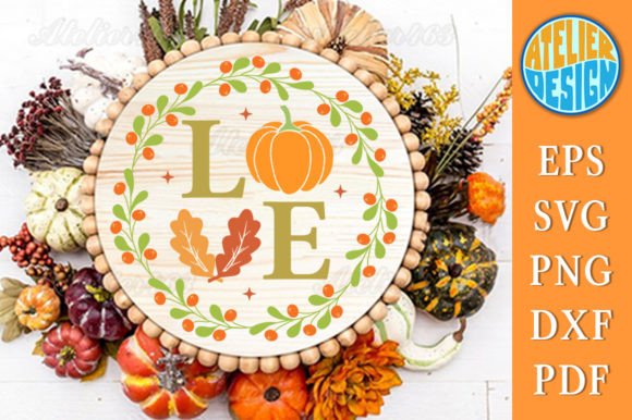 Download Love Fall Round Sign Svg - Fall round sign svg Collection