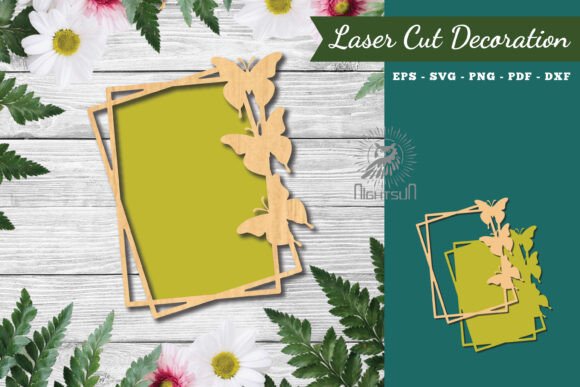 Download Butterfly Laser Cut Sign 5 - Premium Resources