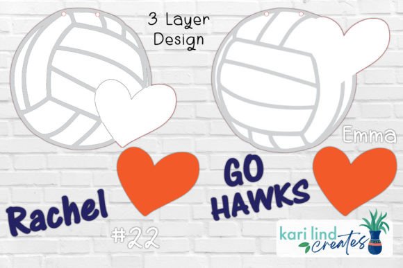 Download Volleyball Door Sign Laser Cut Files - Premium Resources